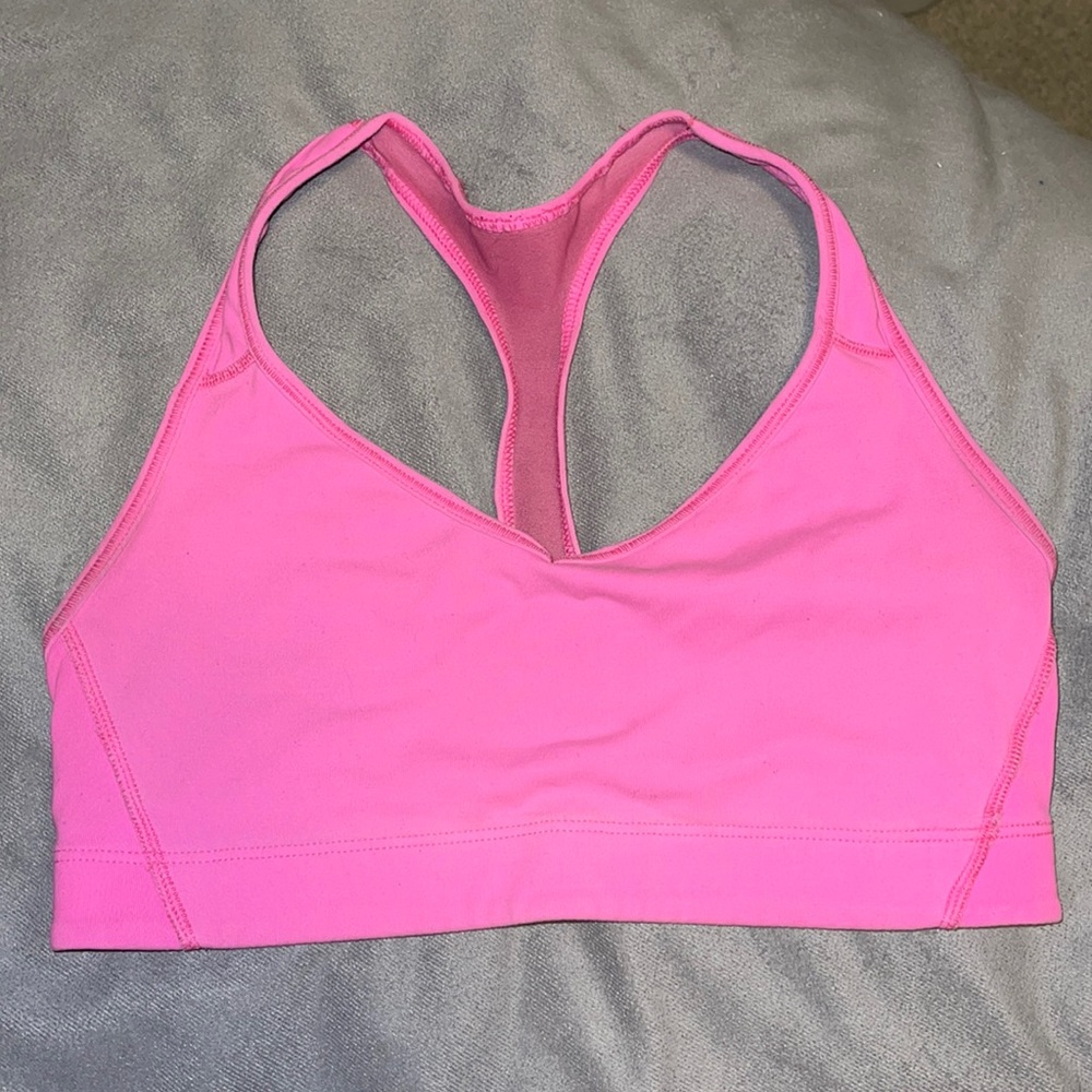 Victoria’s Secret Neon Pink Sports Bra - Size Medium